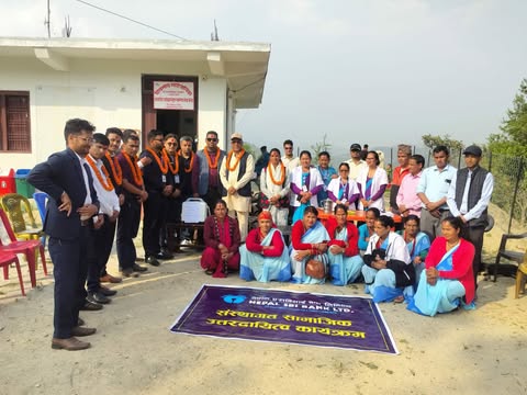 बैतडीको उदयदेव स्वास्थ्य सेवा केन्द्रलाई एसबिआई बैंकको स्वास्थ्य सामग्री सहयोग