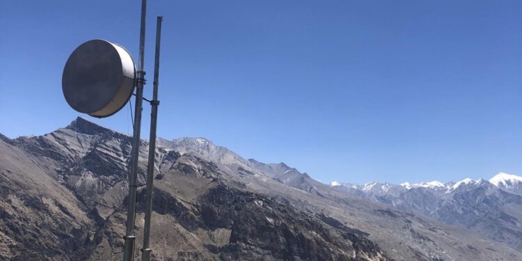 डोल्पाको छार्का ताङसोङ गाउँपालिका कागकोटमा फोरजीसेवा