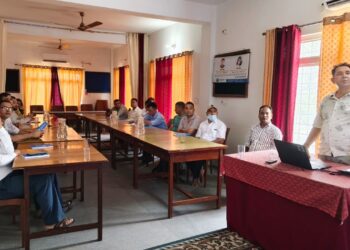 क्षति न्यूनीकरण सम्बन्धी सरोकारवालासँग समन्वय र अभिमुखीकरण सम्पन्न