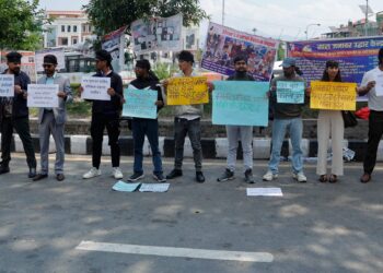 मानव अधिकार सुनिश्चितताको माग गर्दै माइतीघरमा जेनजी अभियान