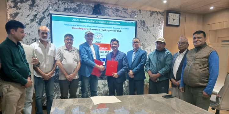 फलाखु खोला जलविद्युत आयोजनामा एनआईसी एशिया बैंकको लगानी सुनिश्चित
