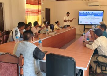 पुनर्वास नगरपालिकामा स्थानीय विपद् तथा जलवायु उत्थानशीलता खाका मस्यौदामाथि छलफल एवम् सुझाव सङ्कलन 