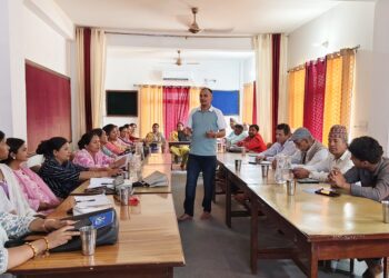 भीमदत्त र वेदकोटका विपद् व्यवस्थापन समितिलाई प्रशिक्षण