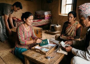 वैदेशिक रोजगारीमा नेपाली श्रमिकको भर्ना खर्च र आम्दानीको अवस्था