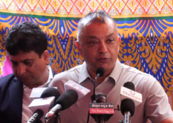 तीन दल मिलेर प्रदेश सरकार बनाउने प्रस्ताव स्वीकार्य छैन : गगन थापा