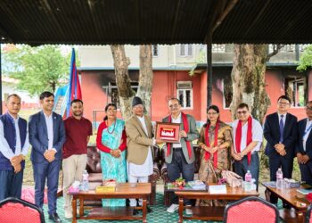 गण्डकी र मधेशका प्रदेश प्रमुखबीच पोखरामा भेटवार्ता