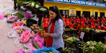 महाकाली मोडर्न पब्लिक स्कुलद्वारा जिल्लामै पहिलोपटक कृषि हाटबजार मेला आयोजना