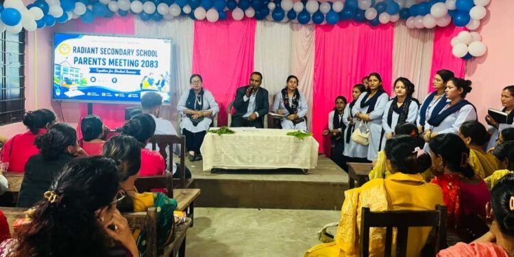 रेडियन्टको पहिलो अभिभावक भेला: विद्यार्थीको सर्वाङ्गीण विकासका लागि त्रिकोणात्मक सम्बन्धमा जोड