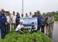 कञ्चनपुरमा सामुदायिक वन दिवसमा वृक्षारोपण