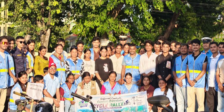 कञ्चनपुरमा अन्तर्राष्ट्रिय युवा दिवसको अवसरमा साइकल र्‍याली