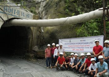 राहुघाट जलविद्युत् आयोजनाले पूरा गर्‍यो निर्माणको चरण