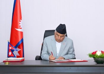 राष्ट्रपति पौडेलद्वारा बङ्गलादेशका नवनिर्वाचित राष्ट्रपतिलाई बधाई