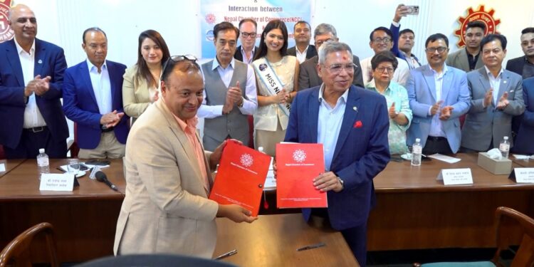 व्यापार तथा लगानी विस्तारका लागि चेम्बर र एनआरएनएबीच सहकार्य