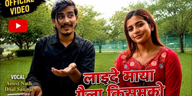 परदेशमा बसेर पनि नेपालीपन जोगाउँदै अमृत नाथ, ‘लाई दे माया’ गीत सार्वजनिक