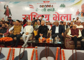 कांग्रेस संस्थापन इतरको राष्ट्रिय भेलामा देउवा सहभागी