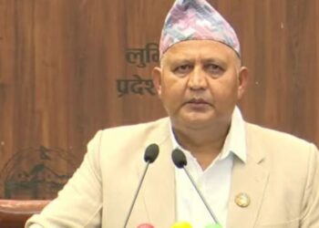 लुम्बिनीका मुख्यमन्त्री आचार्यले पाए विश्वासको मत