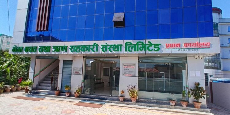 भोटेकोशी बाढीपीडितका लागि मेगा सहकारीको १ लाख १ हजार सहयोग