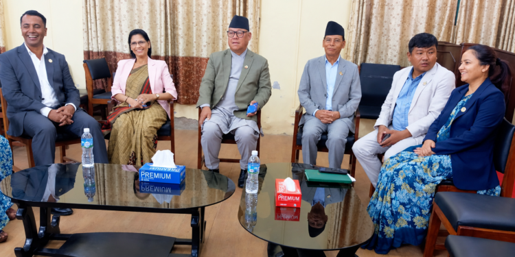 भोटेकोशी बाढीको राहत–उद्धारबारे विपक्षी दलको समीक्षा