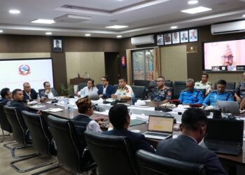 भोटेकोशी बाढी प्रभावित क्षेत्रमा खोज, उद्धार र राहत थप प्रभावकारी बनाउने छलफल