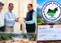 भोटेकोशी बाढीपीडितका लागि सुदूरपश्चिमेली नेपाली समाज भारतद्वारा २ लाख ८ हजार सहयोग