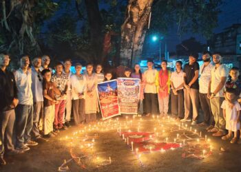 जेन्जी सहिदको सम्झनामा कञ्चनपुरमा दीप प्रज्वलन