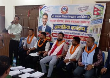 शिक्षा सुधार अभियान रोक्न भ्रामक प्रचारले नसक्ने मन्त्री पोखरेलको दाबी