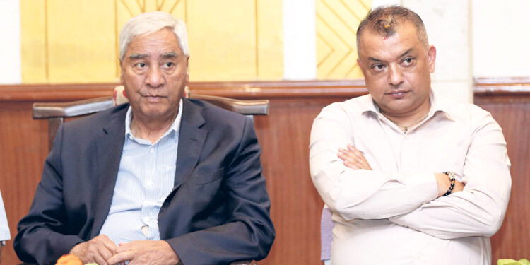 कांग्रेस महाधिवेशनमा गगन–देउवा पक्षबीच फरक आह्वान, कार्यतालिकालाई लिएर विवाद
