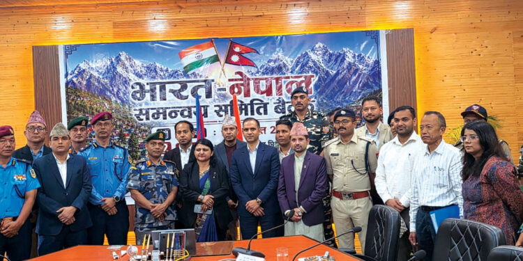 सीमा सुरक्षामा भारत–नेपालबीच समन्वय बढाउने सहमति