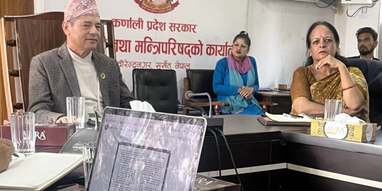 बजेट कार्यान्वयनका अवरोध हटाएर खर्च बढाउन मुख्यमन्त्री शाहीको निर्देशन