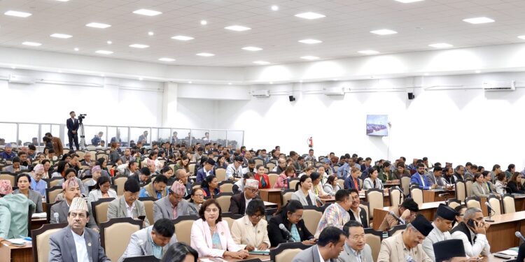 भोटेकोशी बाढीबारे प्रतिनिधिसभामा विशेष प्रस्ताव प्रस्तुत हुँदै