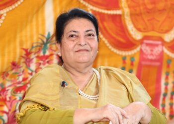 जलवायु न्यायका लागि विश्व समुदाय गम्भीर बन्नुपर्छ : पूर्वराष्ट्रपति भण्डारी