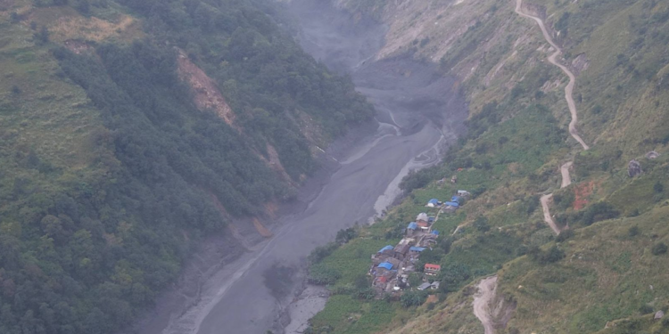 बुढीगण्डकी बाढी प्रभावित क्षेत्र तीन महिनाका लागि विपद् संकटग्रस्त घोषणा