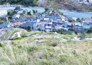 बुढीगण्डकीको बाढीले उत्तरी गोरखाका ५ हजार घरधुरी अन्धकारमा
