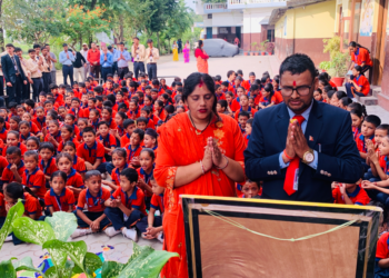 महाकाली मोडर्न पब्लिक स्कुलमा दशैं–तिहारको शुभकामना आदानप्रदान कार्यक्रम सम्पन्न