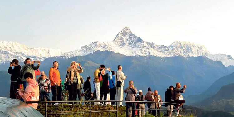 अन्नपूर्ण संरक्षण क्षेत्रमा सेप्टेम्बरमा २१ हजारभन्दा बढी पर्यटक