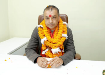 कांग्रेस सभापति गगन थापाले आज पदभार सम्हाल्दै