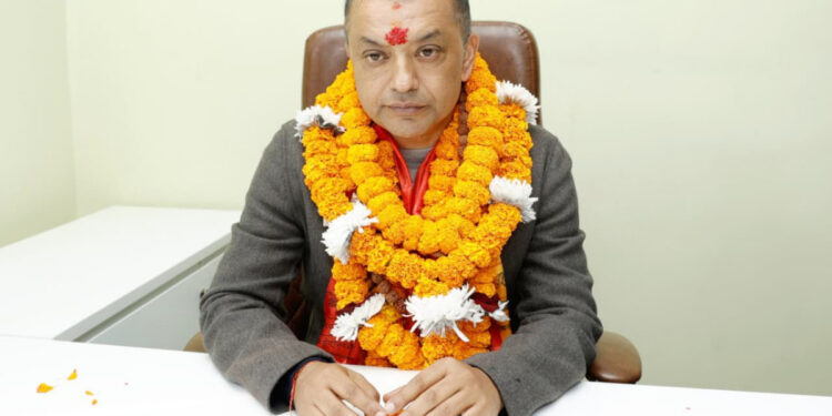 कांग्रेस सभापति गगन थापाले आज पदभार सम्हाल्दै