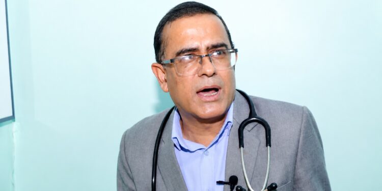 दसैँमा खानपानमा ध्यान दिनुहोस्, मुटु जोगाउनुहोस् : डा. लम्साल