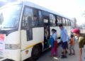दशैँमा यात्रुको सहजताका लागि सशस्त्र प्रहरीको निःशुल्क बस सेवा