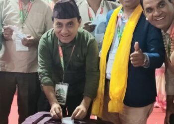 गगन थापालाई विश्वप्रकाशको शुभकामना : ‘यात्राको सुरुवात हो, लक्ष्यको प्राप्ति होइन’