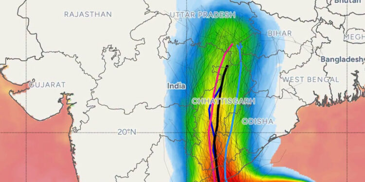 चक्रवात ‘अर्नब’को प्रभाव आजदेखि, शुक्रबार भारी वर्षाको सम्भावना