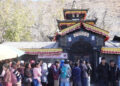 दशैंपछि मुक्तिनाथमा भक्तजनको घुइँचो, तीन दिनमा १२ हजारभन्दा बढीले गरे दर्शन